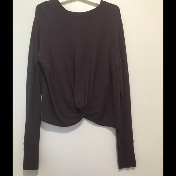 Athleta Twist Front Coaster Cropped Sweatshirt ?. - Picture 9 of 16